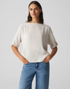 OPUS Shirt SUMANA creme S15 1038565733100