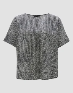 OPUS Shirtbluse FASPA DESERT Loose ECOVERO™ Viskose grün S14 10053012275100