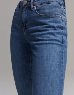 OPUS Skinny Jeans Elma ocean blue schmales Bein 5- Pocket- Design blau S13 2162011083100
