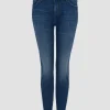 OPUS Slim Jeans EVITA Mid Rise BCI Cotton Mix blau S14  2331612075248