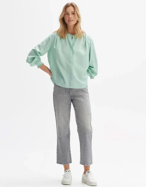 OPUS Stehkragenbluse Fenke S23 10219211744220