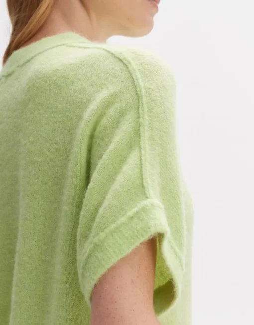 OPUS Strickpullover Pitapi mit Mohair grün S14 1026085532100