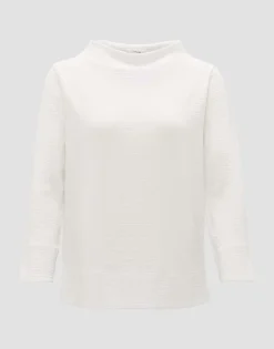 Opus Strukturiertes Shirt Damen  10320612513287