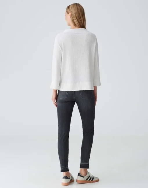 Opus Strukturiertes Shirt Damen  10320612513287