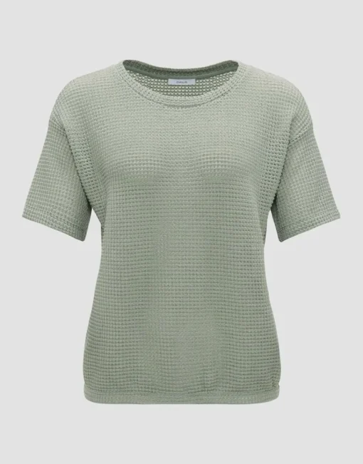 OPUS Strukturiertes Sweatshirt GIZAPI Regular aus BCI Cotton Mix S24 10298612561100