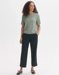 OPUS Strukturiertes Sweatshirt GIZAPI Regular aus BCI Cotton Mix S24 10298612561100