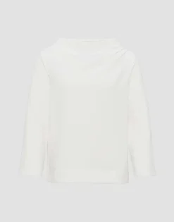 OPUS Sweatshirt Goldiny weiß S23 10236611896100