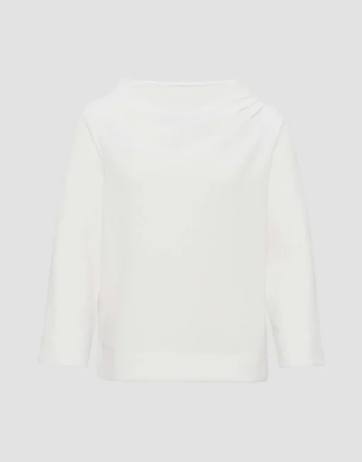 OPUS Sweatshirt Goldiny weiß S23 10236611896100