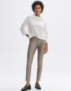 OPUS Sweatshirt Goldiny weiß S23 10236611896100