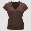OPUS V-Shirt SIMURALI Regular in Strick Optik S24 10194811542100