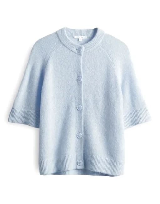 OPUS weicher Cardigan DORIANA blau S15 10384412559315