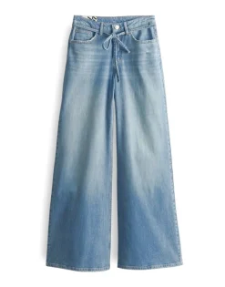 OPUS Wide Leg Jeans MIVA PALAZZO CASUAL Mid Rise S15 10387812990338