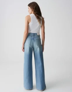 OPUS Wide Leg Jeans MIVA PALAZZO CASUAL Mid Rise S15 10387812990338