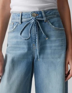 OPUS Wide Leg Jeans MIVA PALAZZO CASUAL Mid Rise S15 10387812990338