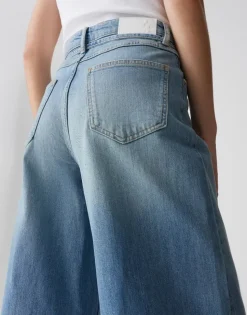 OPUS Wide Leg Jeans MIVA PALAZZO CASUAL Mid Rise S15 10387812990338
