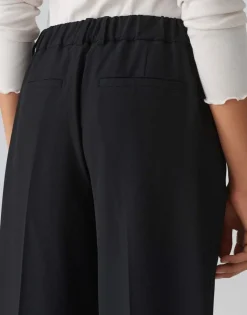 OPUS Wide Leg Pants MARIENA schwarz S24 10355012716296