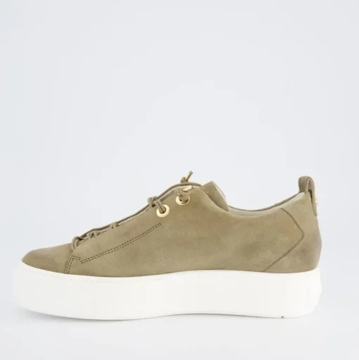 Paul Green Sneaker Verlourleder braun S15 5017-357