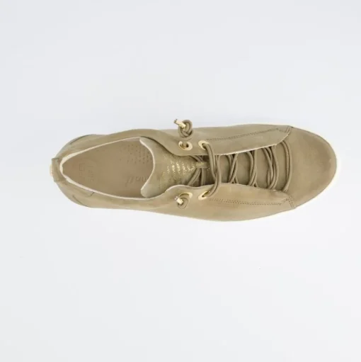 Paul Green Sneaker Verlourleder braun S15 5017-357