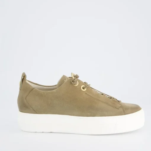 Paul Green Sneaker Verlourleder braun S15 5017-357