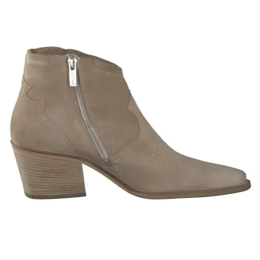 Paul Green Stiefelette Western- Boots Country- Style Ziernähte beige S23 8110-024