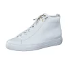 Paul Green Super Soft Hightop- Pauls Sneaker Leder Logoprägung weiß S14 5283-005