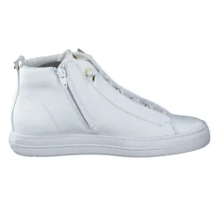 Paul Green Super Soft Hightop- Pauls Sneaker Leder Logoprägung weiß S14 5283-005