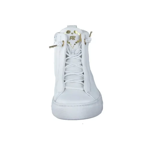 Paul Green Super Soft Hightop- Pauls Sneaker Leder Logoprägung weiß S14 5283-005