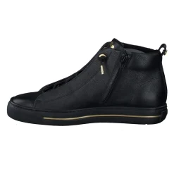 Paul Green SUPER SOFT Pauls Hightop Glattleder schwarz S23 5283-024