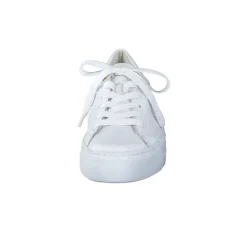 Paul Green Super Soft Pauls Sneaker Leder goldfarbener - Logodruck weiß S14 5241-005