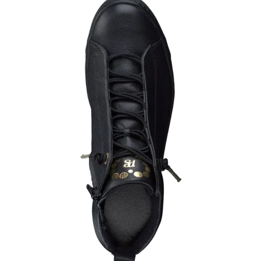 Paul Green SUPER SOFT Pauls Hightop Glattleder schwarz S23 5283-024