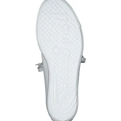 Paul Green Super Soft Pauls Sneaker Leder goldfarbener - Logodruck weiß S14 5241-005