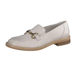 Paul Green Super Soft Slipper Leder Horsebit-Applikation beige S14 1052-025