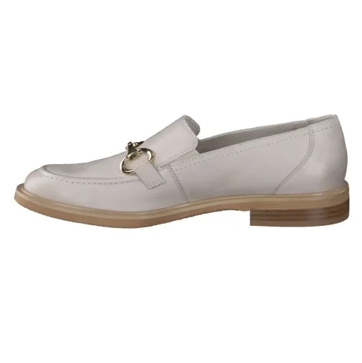 Paul Green Super Soft Slipper Leder Horsebit-Applikation beige S14 1052-025