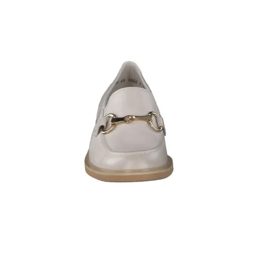 Paul Green Super Soft Slipper Leder Horsebit-Applikation beige S14 1052-025