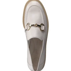 Paul Green Super Soft Slipper Leder Horsebit-Applikation beige S14 1052-025
