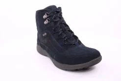 PETER ERIKSON Damen Boot Leder Schnürung und Reißverschluss DENIM Warmfutter FLEXI-16 TEX