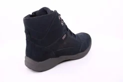 PETER ERIKSON Damen Boot Leder Schnürung und Reißverschluss DENIM Warmfutter FLEXI-16 TEX