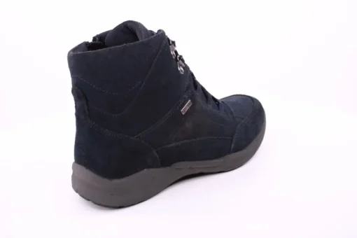 PETER ERIKSON Damen Boot Leder Schnürung und Reißverschluss DENIM Warmfutter FLEXI-16 TEX