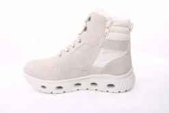 PETER ERIKSON Damen Boot Softrand Schnürung und Reißverschluss BEIGE Warmfutter TEX 26106-Y25005
