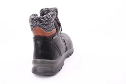 PETER ERIKSON Damen Boot mit Stickrand doppel Reißverschluss einfacher Einstieg in SCHWARZ, BLAU, ROT Warmfutter 58212-Y24001 TEX