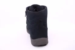 PETER ERIKSON Damen Boot Leder Schnürung und Reißverschluss DENIM Warmfutter FLEXI-16 TEX
