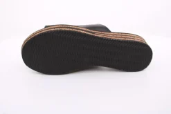 PETER ERIKSON Damen Pantolette Leder schwarz S14 3018-C23002