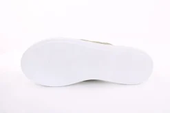 PETER ERIKSON Damen Pantolette Leder Comfort- Fußbett grün, schwarz S13 221511