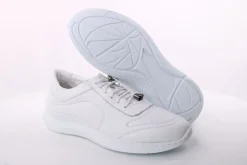 PETER ERIKSON Damen Sneaker Leder Wechsel- Fußbett blau, weiß S14 241861