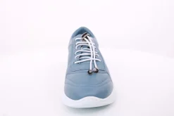 PETER ERIKSON Damen Sneaker Leder Wechsel- Fußbett blau, weiß S14 241861