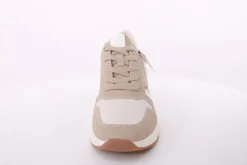 PETER ERIKSON Damen Sneaker Wechselfußbett Materialmix beige S14 12806-Y23017