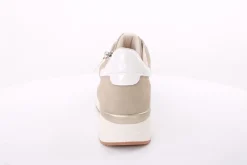 PETER ERIKSON Damen Sneaker Wechselfußbett Materialmix beige S14 12806-Y23017