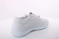 PETER ERIKSON Damen Sneaker Leder Wechsel- Fußbett blau, weiß S14 241861