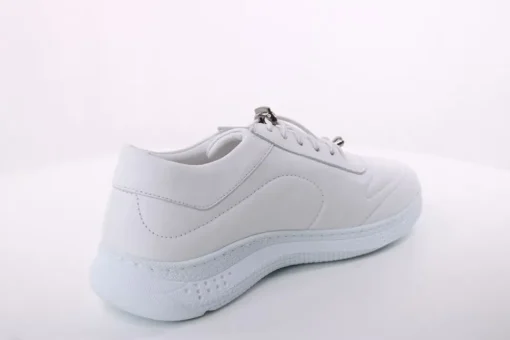 PETER ERIKSON Damen Sneaker Leder Wechsel- Fußbett blau, weiß S14 241861