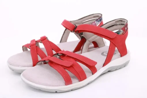 PETER ERIKSON Damen Trekkingsandale Leder rot S14 Chiruca-23